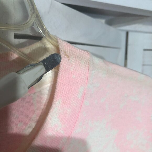 Vintage 90s Fruit of The Loom Tie Dye T-Shirt Made in USA M - Picture 8 of 9